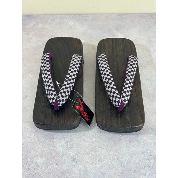 Shenfun | Shoes | Japanese Style Geta Clogs Flip Wooden Flops Thong ...